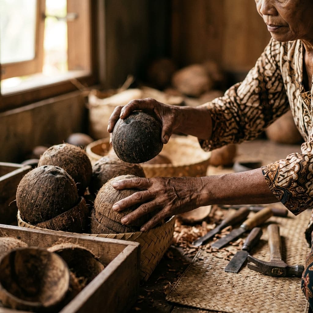 Premium Indonesian Coconut Shell Source